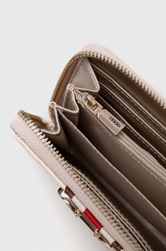 Akcesoria Guess portfel NELKA SWCG93.07400 beżowy