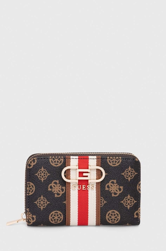 Guess portfel NELKA syntetyczny czarny SWPG93.07400