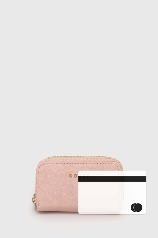 Guess portfel różowy PW7447.P4211