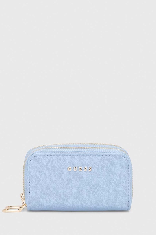 Guess portfel imitacja skóry licowej niebieski PW7447.P4211