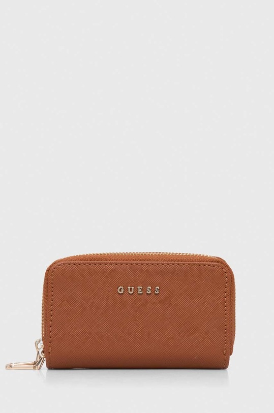 Peněženka Guess imitace kůže hnědá PW7447.P4211
