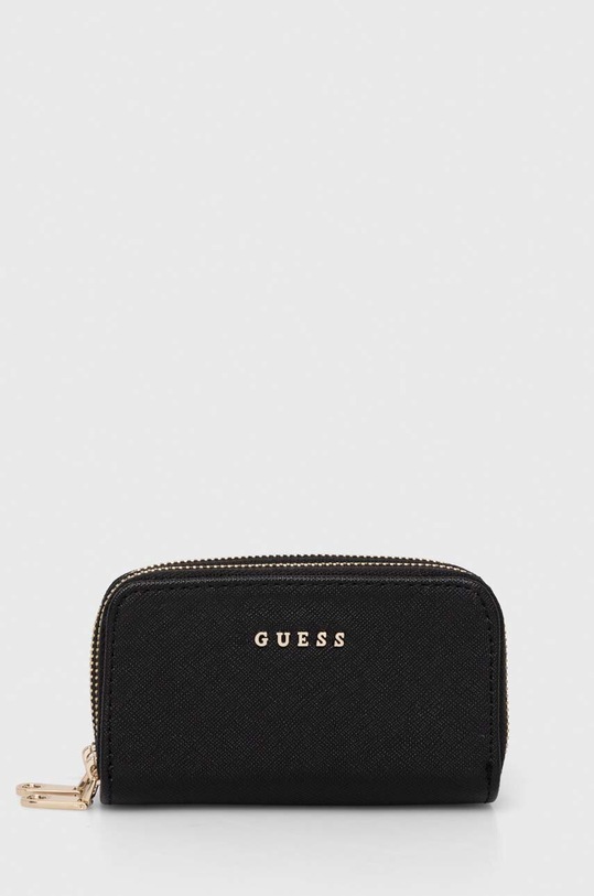 Guess portfel imitacja skóry licowej czarny PW7447.P4211