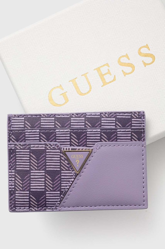 Dodatki Etui za kartice Guess RW1613.P4201 vijolična