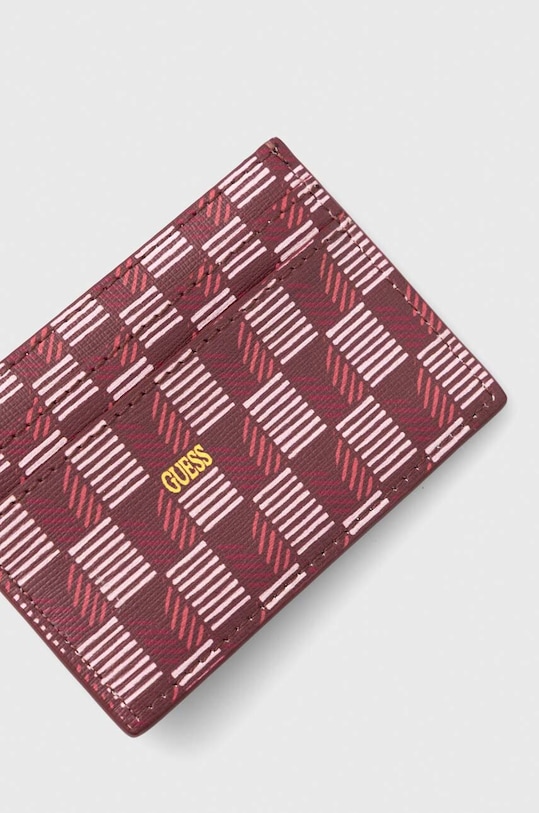 Pouzdro na karty Guess RW1613.P4201 burgundské SS24