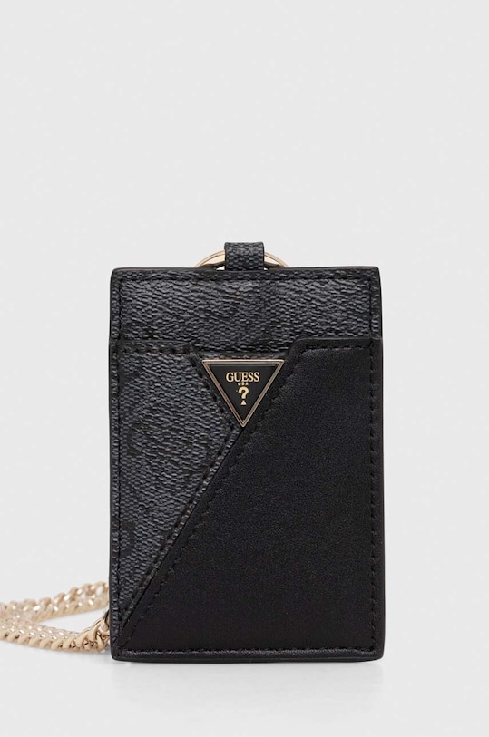 Pouzdro na karty Guess obal na karty černá RW1627.P4201