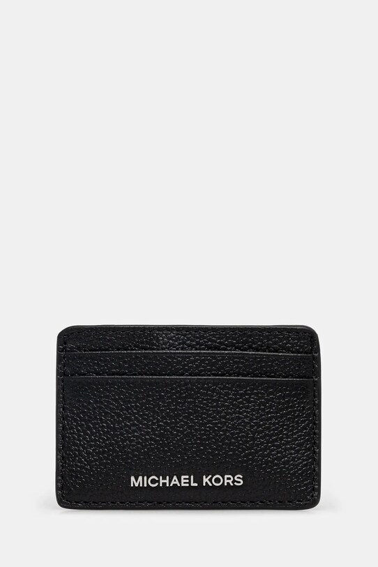 MICHAEL Michael Kors etui na karty skórzane czarny 32F8SF6D1L