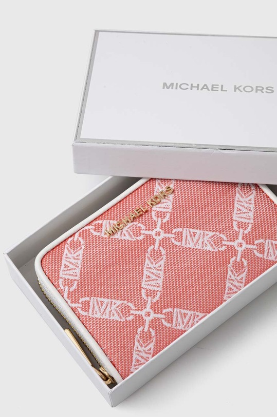 Akcesoria MICHAEL Michael Kors portfel 34S4GJ6D0J różowy