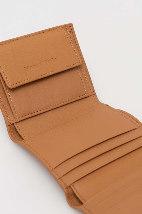 Akcesoria Marc O'Polo portfel skórzany 40319905802114 brązowy