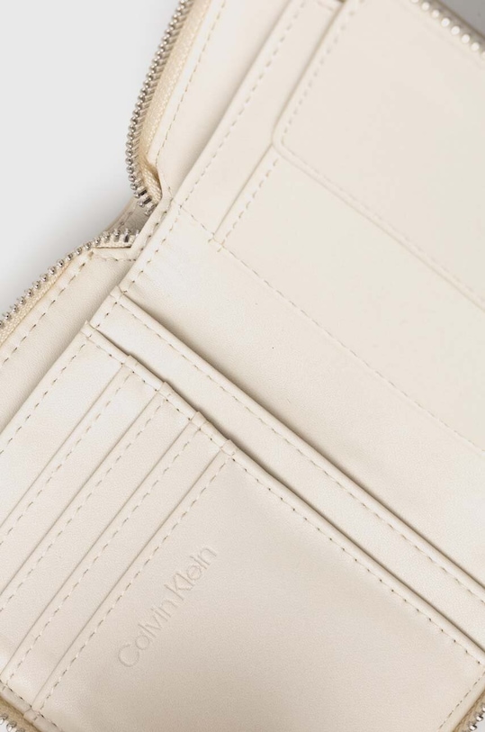 Peňaženka Calvin Klein béžová K60K611688