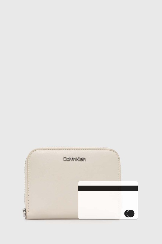 Peňaženka Calvin Klein K60K611688 béžová