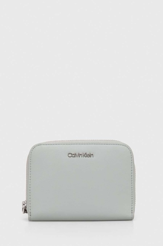 Peněženka Calvin Klein imitace kůže zelená K60K611688