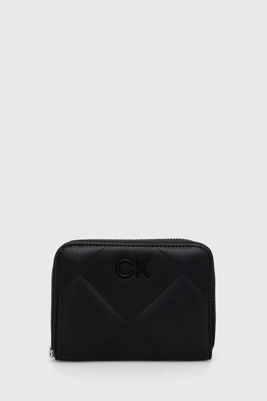 Peněženka Calvin Klein imitace kůže černá K60K611783