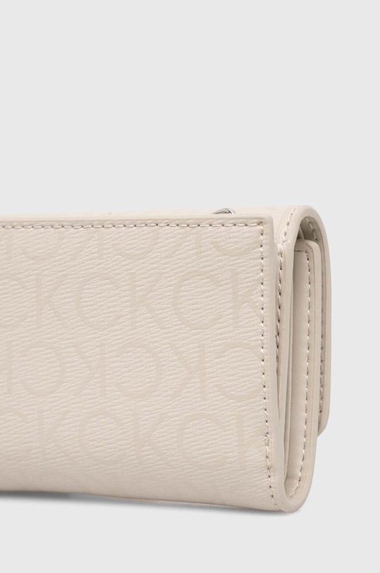 Πορτοφόλι Calvin Klein K60K611931 μπεζ SS24