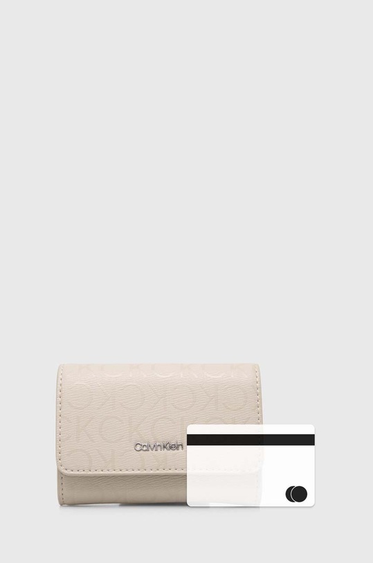 Πορτοφόλι Calvin Klein μπεζ K60K611931