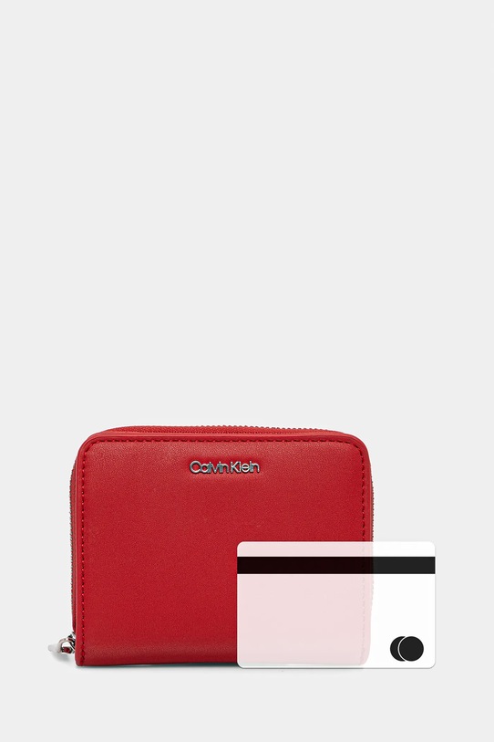 Calvin Klein pénztárca K60K611937 piros