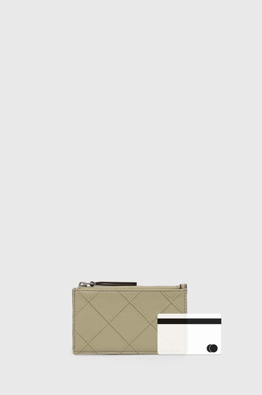 Tory Burch portofel de piele 152602.300 verde