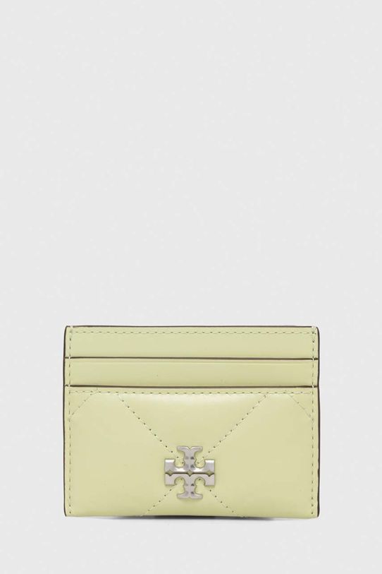 Tory Burch carcasa din piele piele verde 154993.300