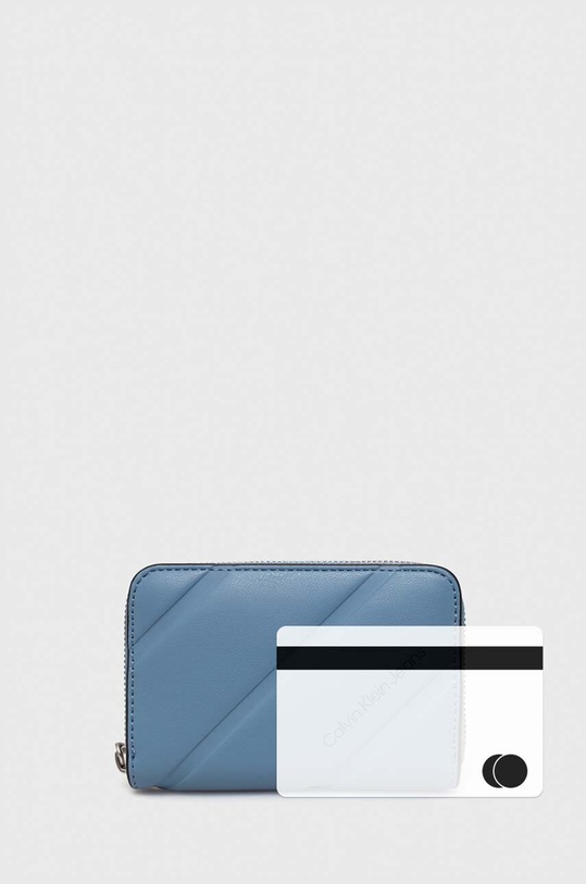 Peňaženka Calvin Klein Jeans modrá K60K611972