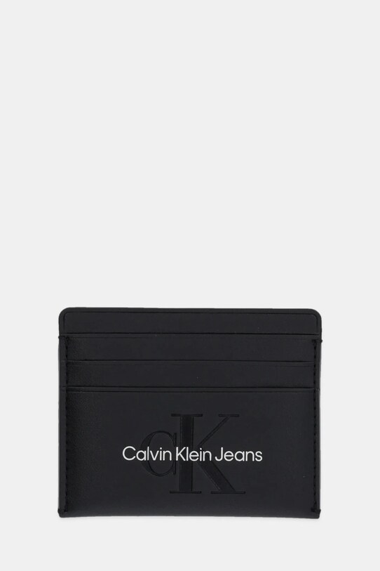 Θήκη για κάρτες Calvin Klein Jeans μαύρο K60K611987