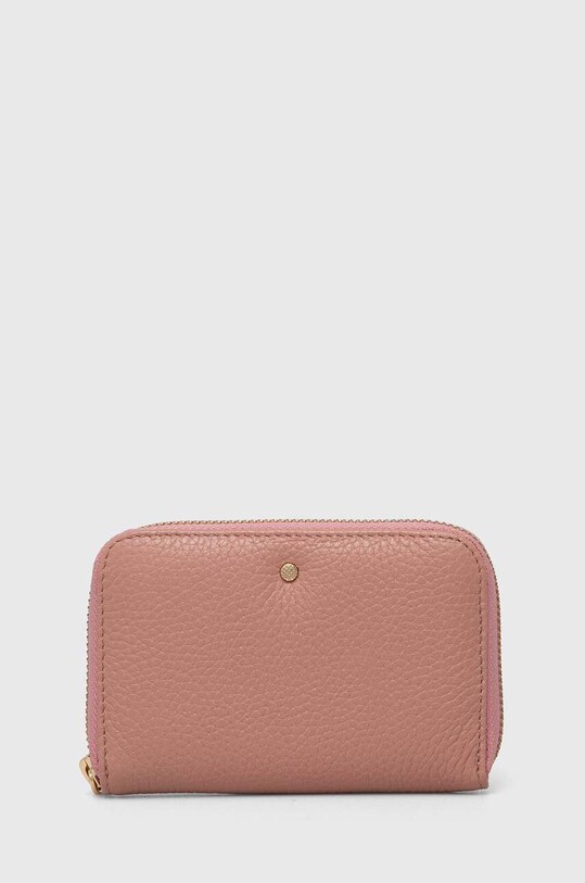 Peňaženka Geox D35K3G-00046 D.WALLET jednofarebný ružová D35K3G.00046.C8191