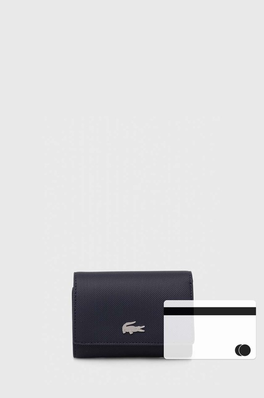 Lacoste portofel NF4190AA bleumarin