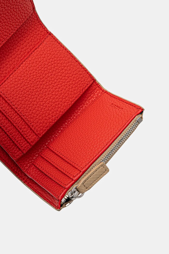 Akcesoria Lacoste portfel NF4190AA beżowy