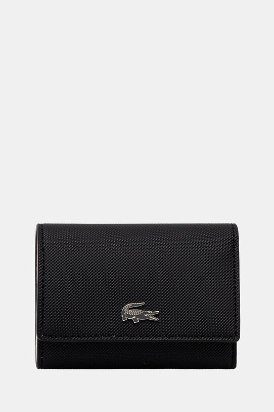 Lacoste pénztárca sima fekete NF4190AA