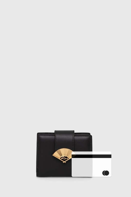 Кожаный кошелек Karl Lagerfeld 241W3220 чёрный