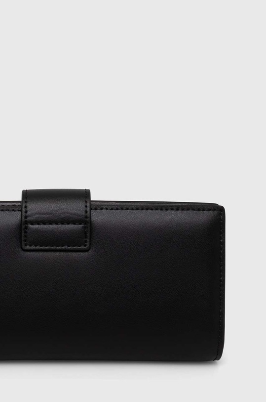 Accesorii Karl Lagerfeld portofel de piele 241W3221 negru