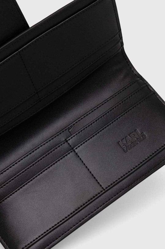 Karl Lagerfeld portofel de piele negru 241W3221