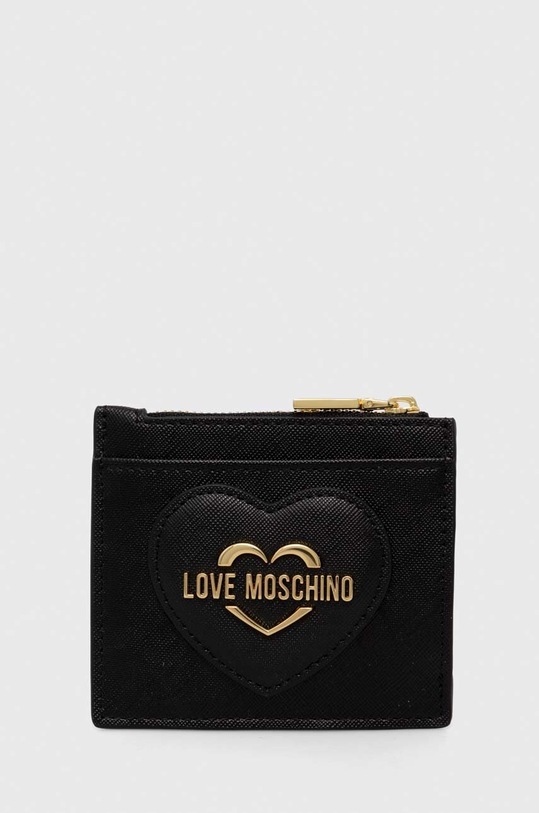 Peněženka Love Moschino imitace kůže černá JC5737PP0I