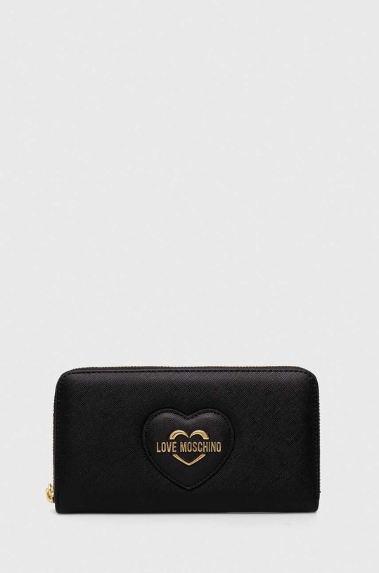Love Moschino portfel syntetyczny czarny JC5730PP0I