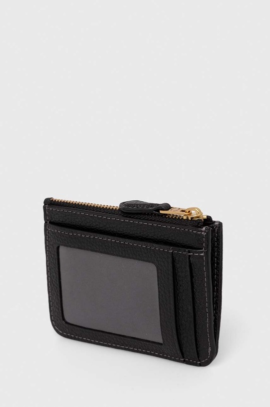 Kožený obal na klíče Coach CR550 černá AW24