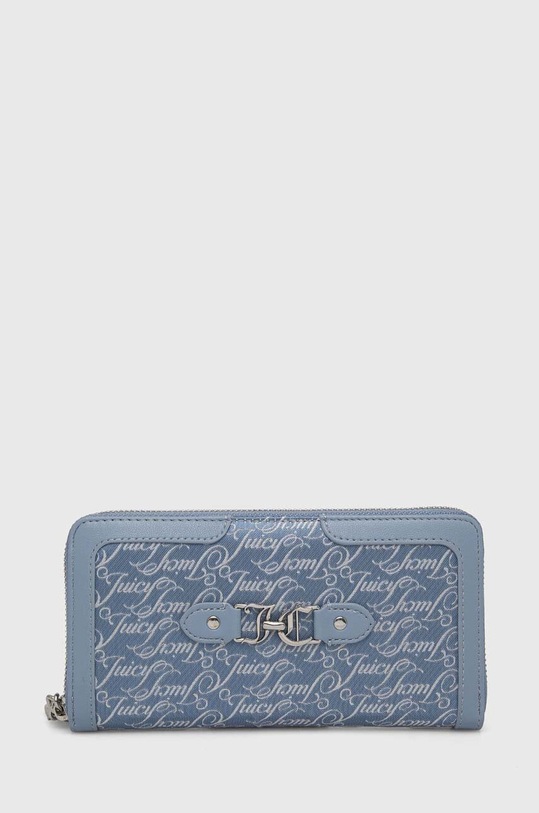 Juicy Couture portfel tekstylny niebieski WEJQN5492WZC