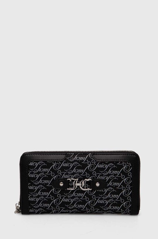 Juicy Couture portfel tekstylny czarny WEJQN5492WZC