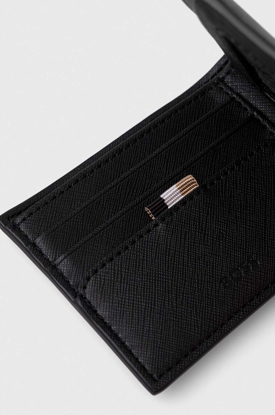 BOSS portfel skórzany czarny 50512129