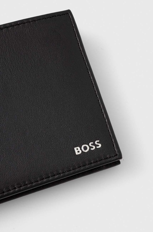 Akcesoria BOSS portfel skórzany Randy 50519268 czarny