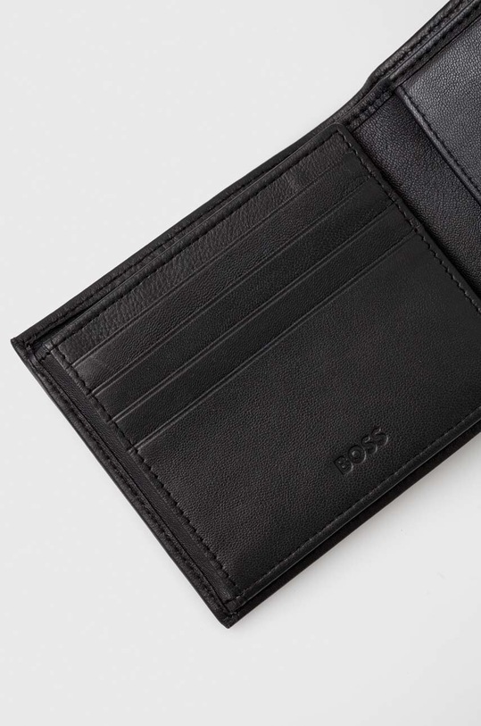BOSS portfel skórzany Randy czarny 50519268