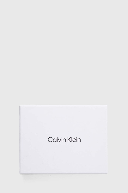 Kožená peněženka Calvin Klein černá K50K511267