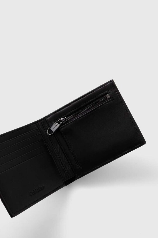 Doplnky Kožená peňaženka Calvin Klein K50K511378 čierna