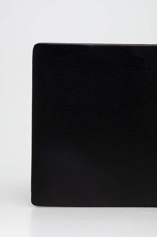 Accesorii Guess portofel de piele SMNEBR.LEA22 negru