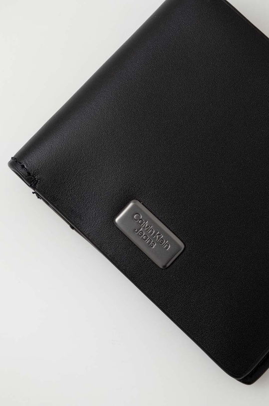 Calvin Klein Jeans bőr pénztárca K50K511432 fekete SS24