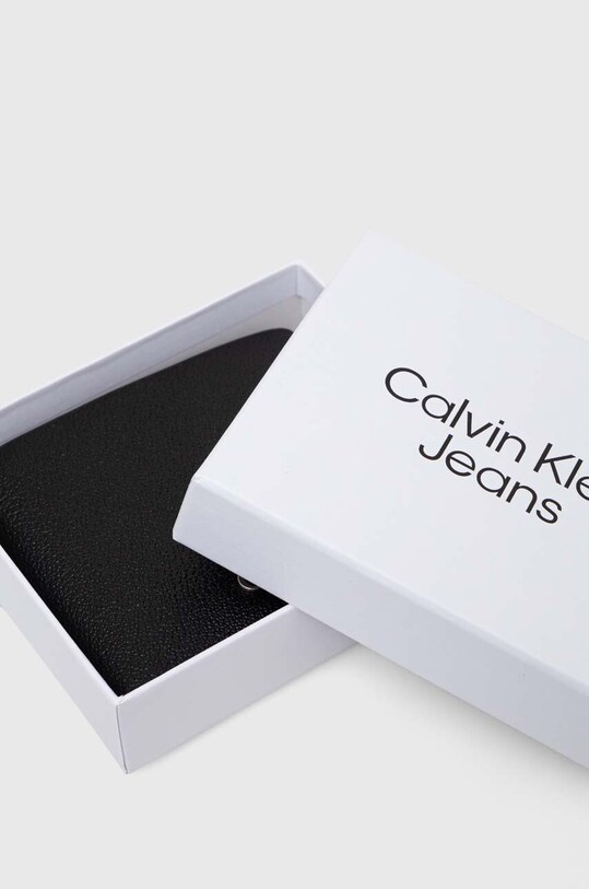 Calvin Klein Jeans portafoglio in pelle K50K511444 nero