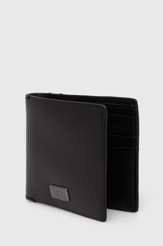 Calvin Klein Jeans bőr pénztárca K50K511451 fekete SS24