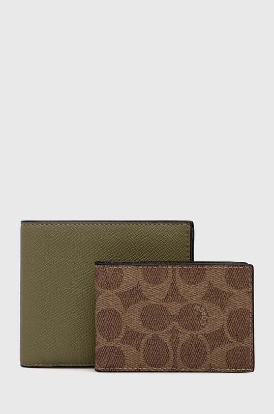 Coach portofel verde CJ880