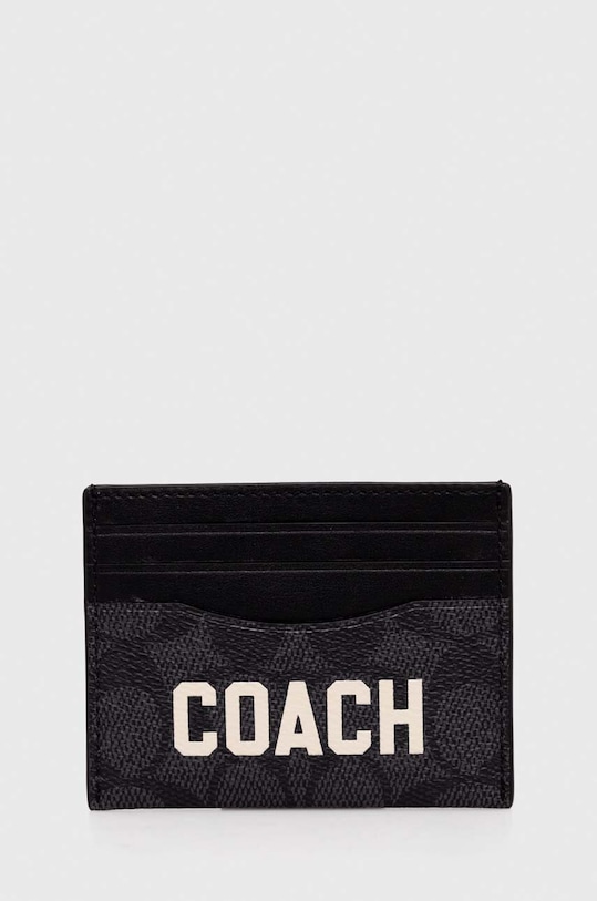 Coach etui skóra licowa szary CP276