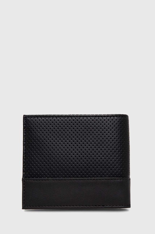 HUGO portofel de piele 50517392 negru SS24