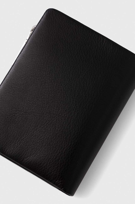 Guess portfel skórzany NEW BOSTON SMNEBR.LEA46 czarny SS24