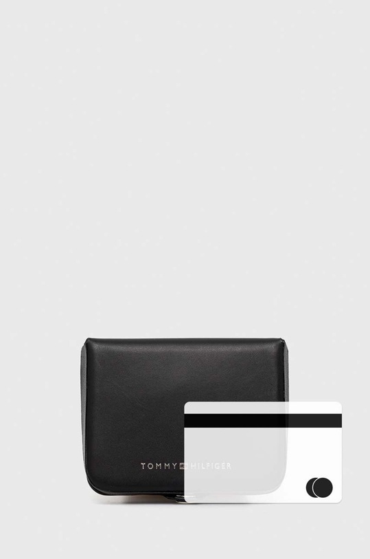 Tommy Hilfiger portofel de piele negru AM0AM12322