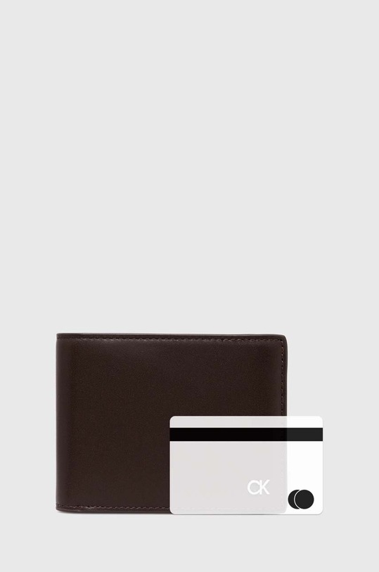 Kožená peňaženka Calvin Klein K50K511689